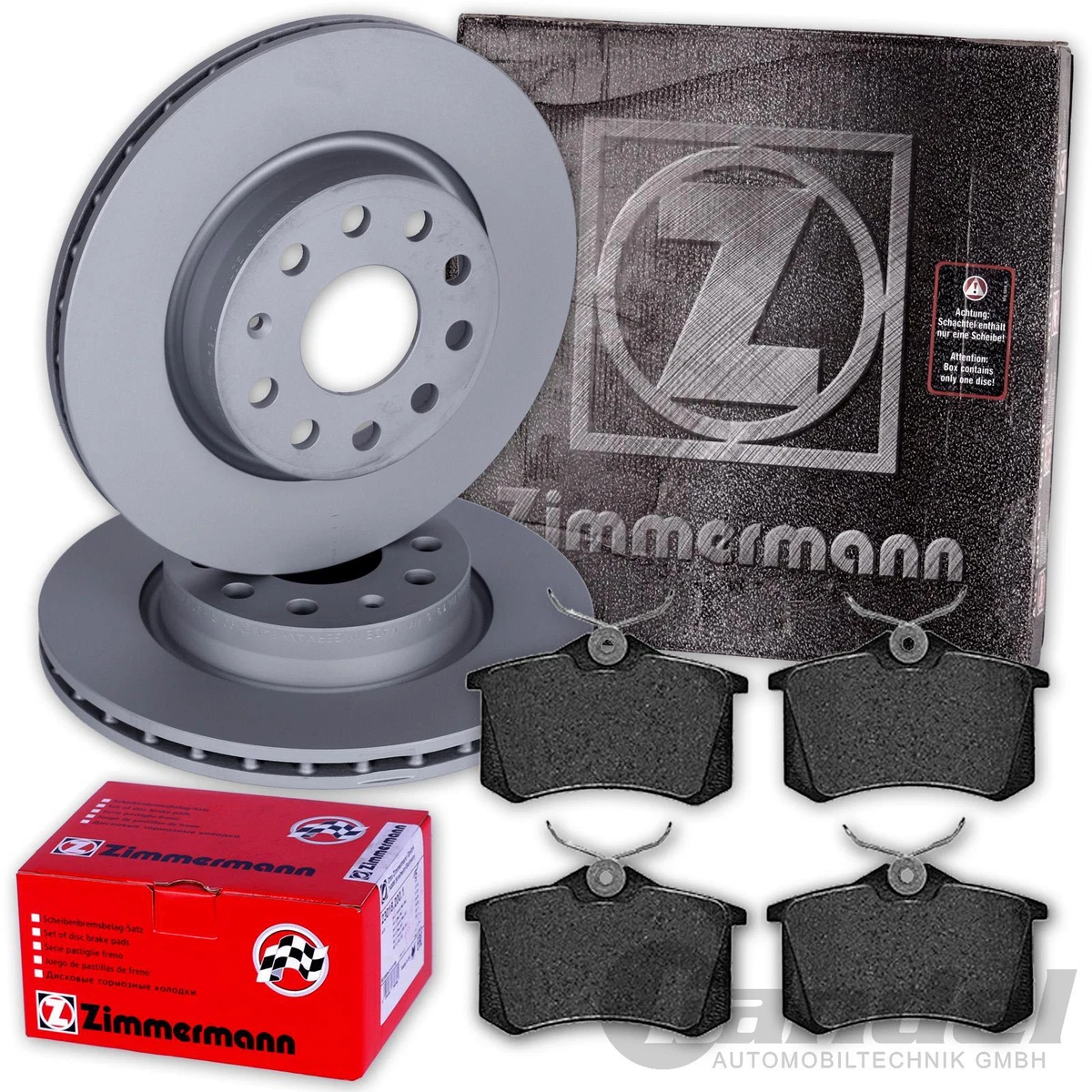 Безпечне гальмування з Zimmermann для AUDI Q5 (FYB) Безпечне гальмування з Zimmermann для AUDI Q5 (FYB)