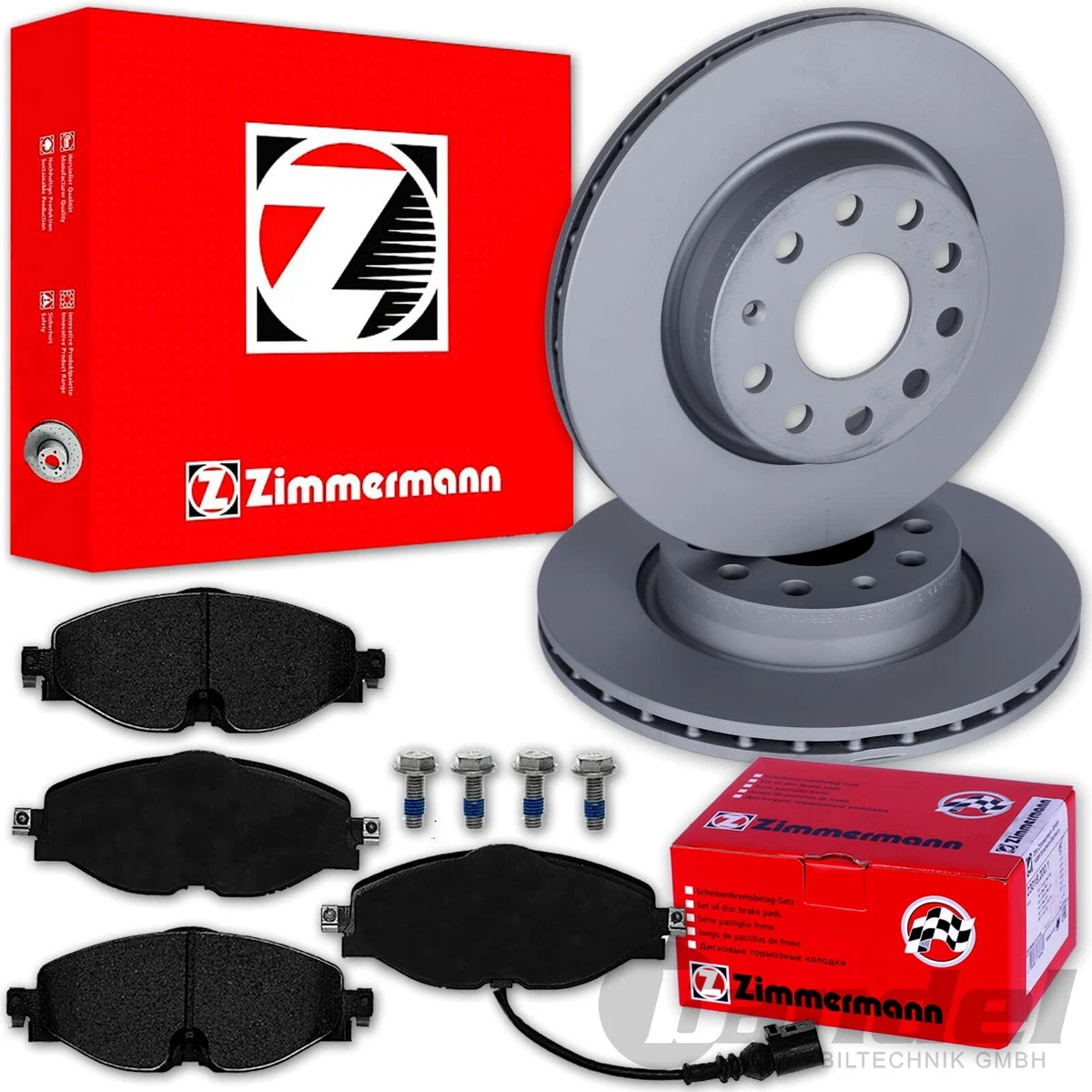 Гальмівні диски та колодки Zimmermann для Opel Insignia B Grand Sport