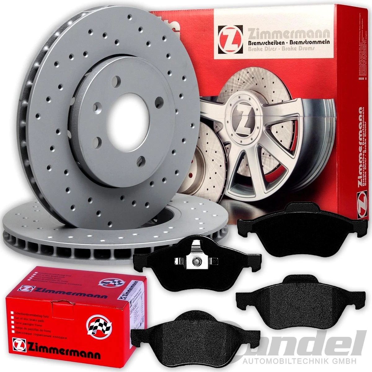 Найкращі гальмівні диски та колодки Zimmermann для VW GOLF PLUS