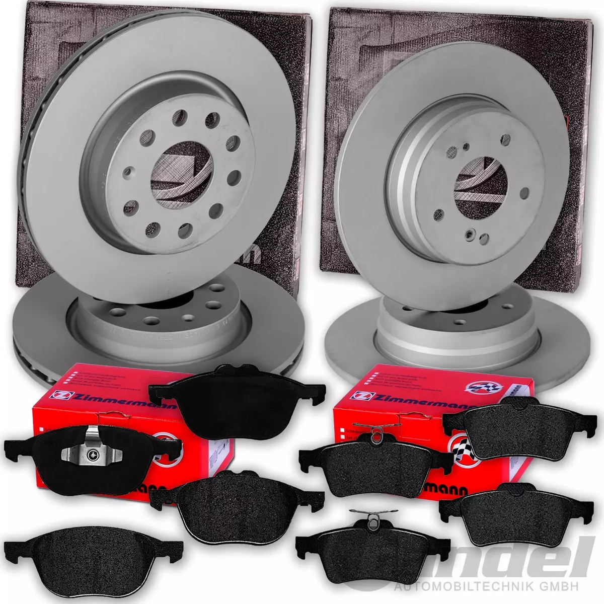 Otto-Zimmermann та гальмівні диски й колодки для Mercedes-Be