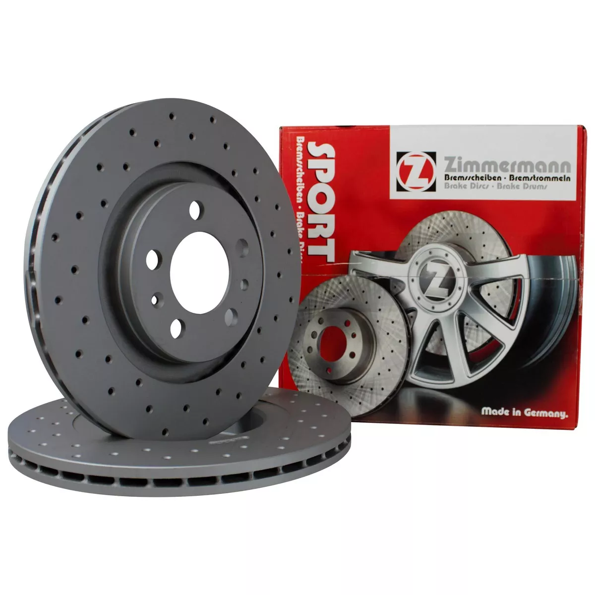 Гальмівні колодки та диски Zimmermann для Renault Trafic II Kasten