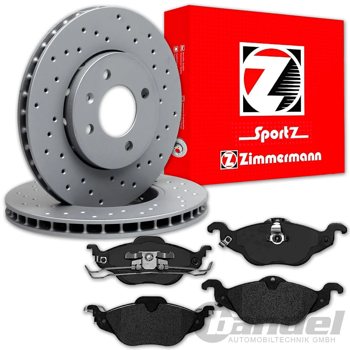 Otto-Zimmermann гальмівні диски та колодки для Opel Astra G Otto-Zimmermann гальмівні диски та колодки для Opel Astra G