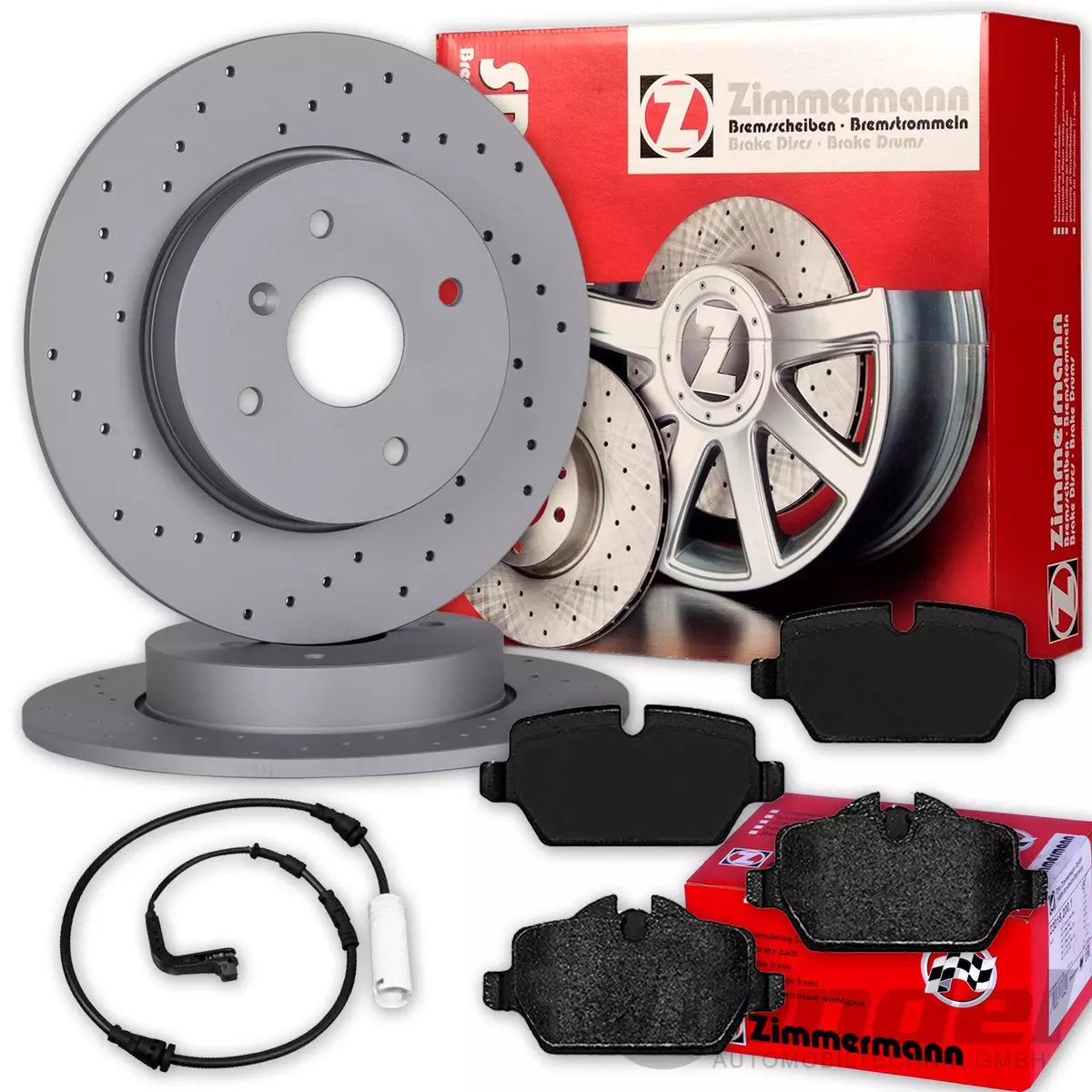 Гальмівні колодки та диски Zimmermann для SMART FORFOUR (454) 1.5 CDI