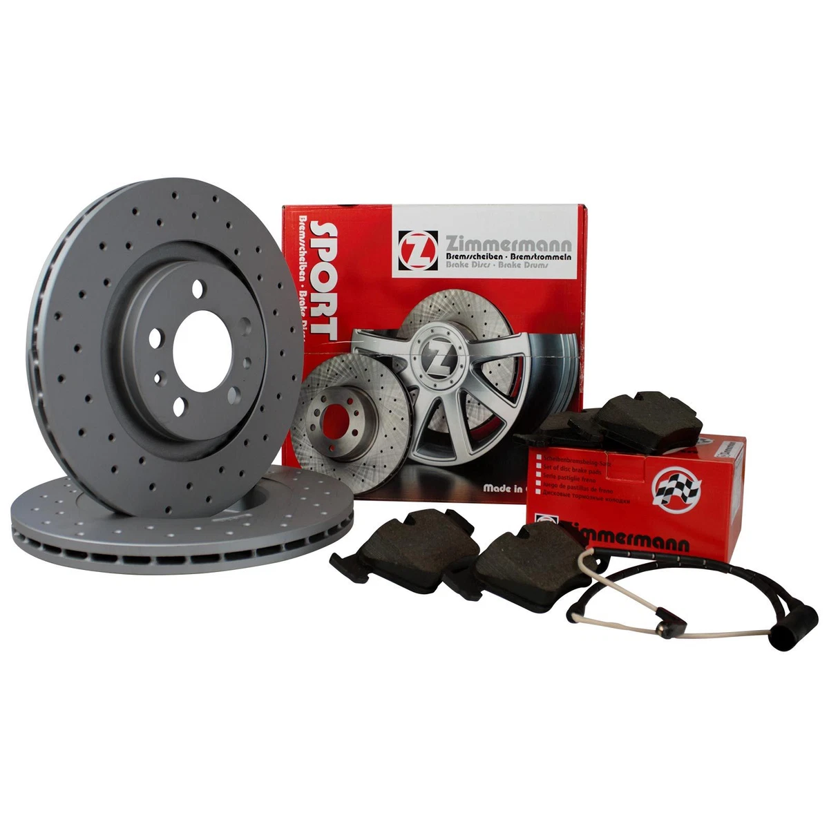 Otto-Zimmermann та гальмівні диски й колодки для Mercedes-Be
