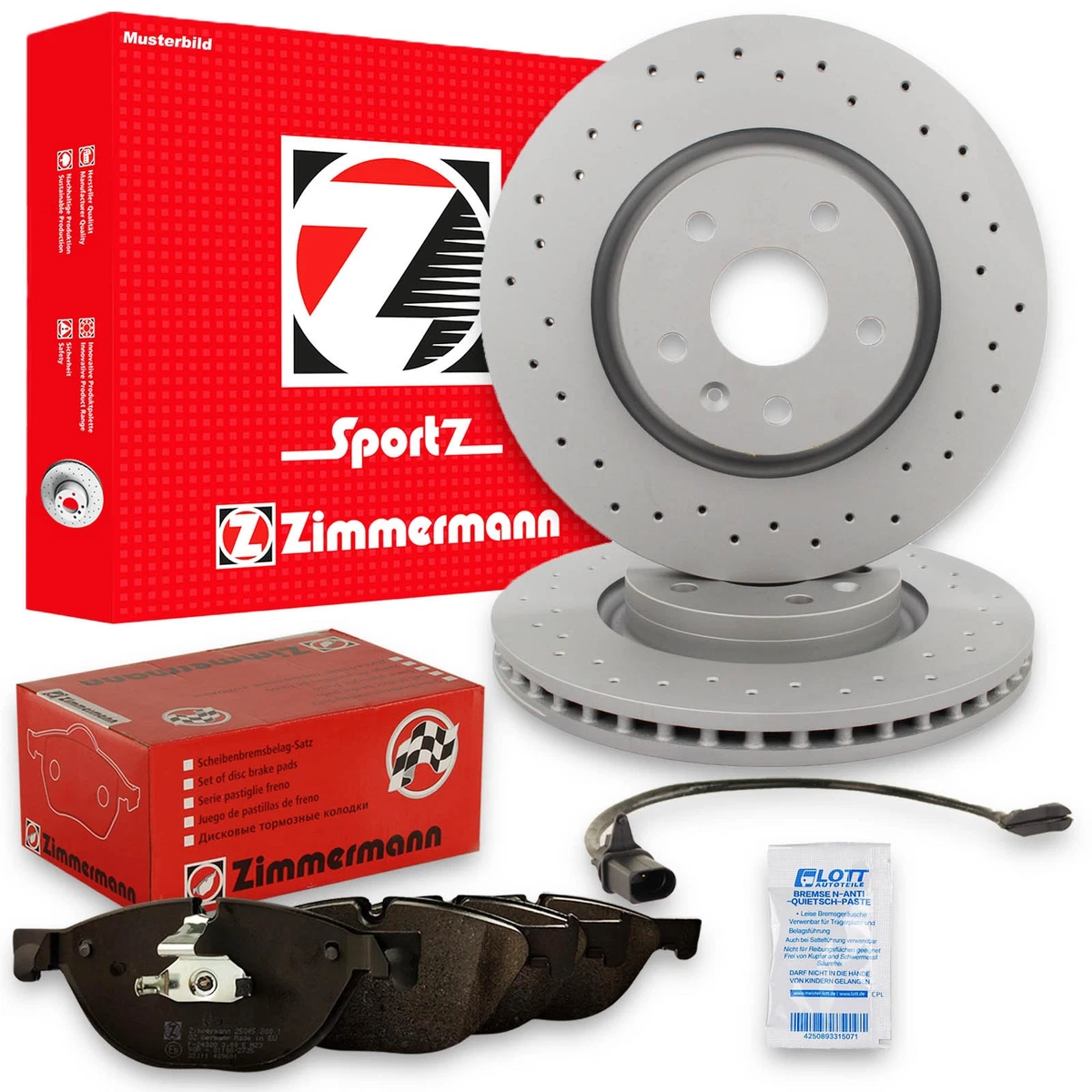 Гальмівні колодки та диски Zimmermann для Hyundai i30 Kombi (PDE) — безпека та якість