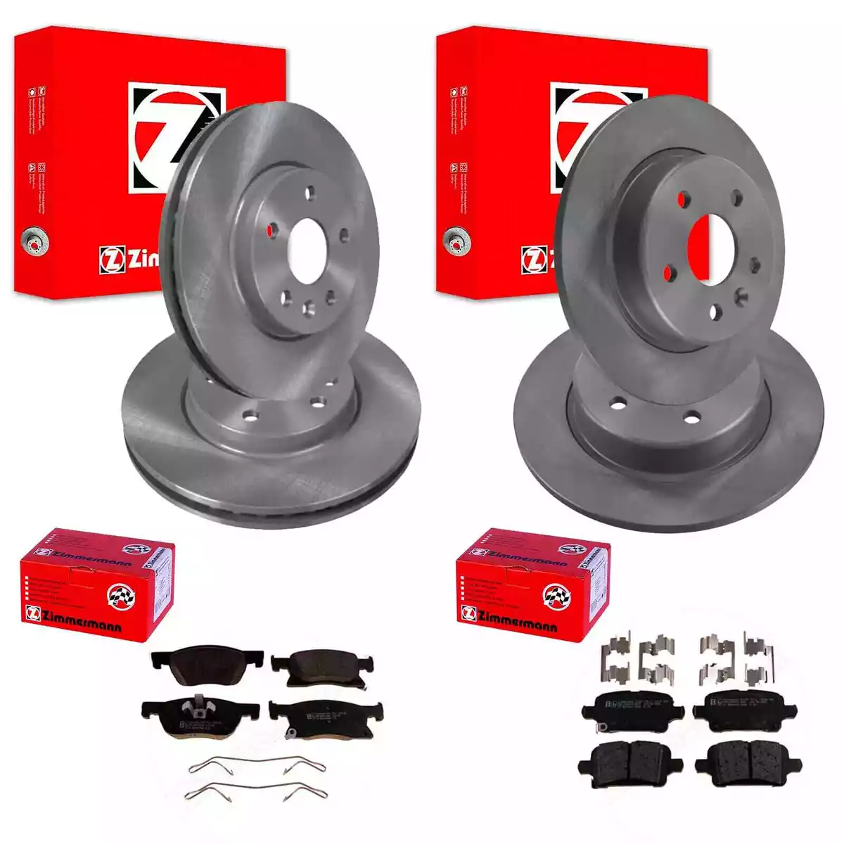 Найкращі гальмівні диски та колодки Zimmermann для Audi A4 B8