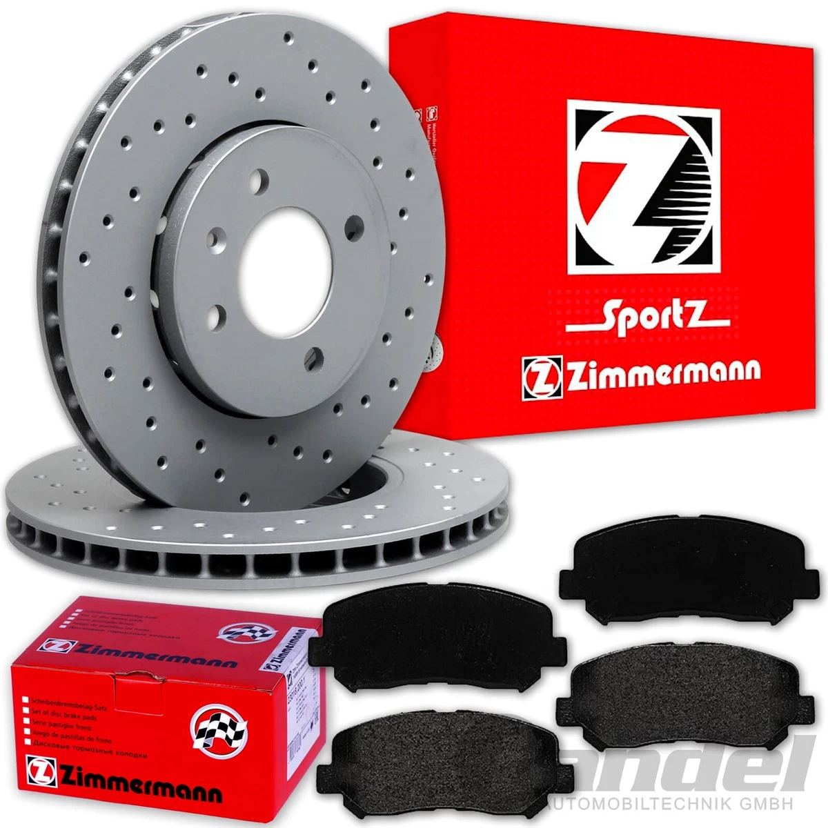 Гальмівні колодки та диски Zimmermann для Hyundai i30 Kombi (PDE) — безпека та якість