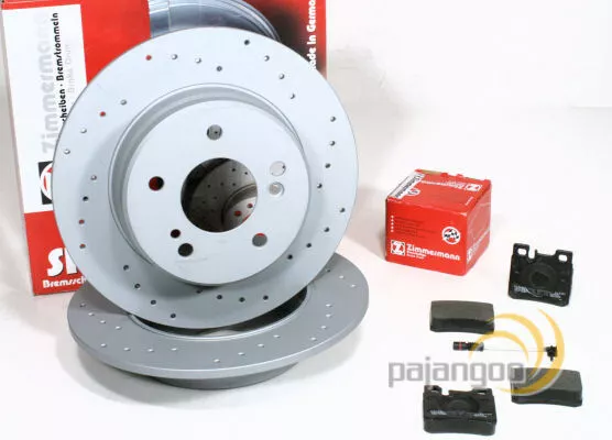 Гальмівні диски та колодки Zimmermann для Mercedes E-Class S124